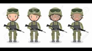 Раскраска солдаты для детей 6 7 лет #19 #505188