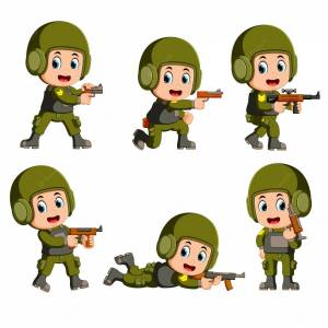 Раскраска солдаты для детей 6 7 лет #36 #505205