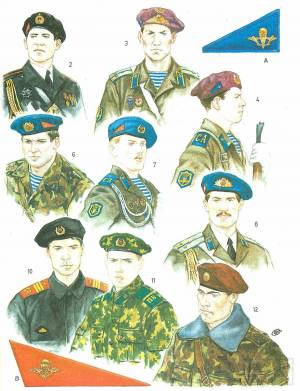 Раскраска солдаты разных родов войск для детей #28 #505274