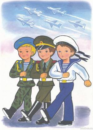 Раскраска солдаты российской армии для дошкольников #4 #505287
