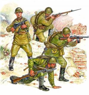 Раскраска солдаты российской армии для дошкольников #29 #505312