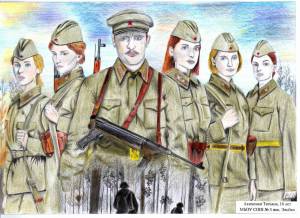 Раскраска солдаты российской армии для дошкольников #33 #505316