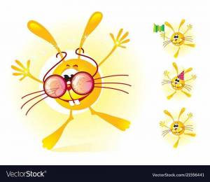 Раскраска солнечные зайчики для детей #17 #505357