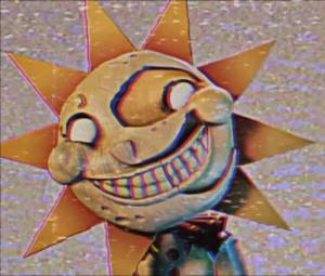 Раскраска солнце и луна аниматроники для детей #18 #505395