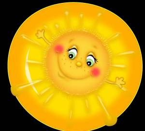 Раскраска солнышко для детей 3 4 лет #5 #505551