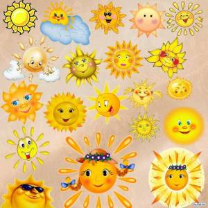 Раскраска солнышко для детей 3 4 лет #9 #505555