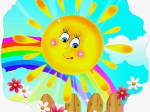 Раскраска солнышко для детей 3 4 лет #36 #505582
