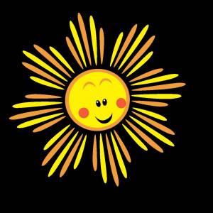 Раскраска солнышко для детей 4 5 лет #3 #505585