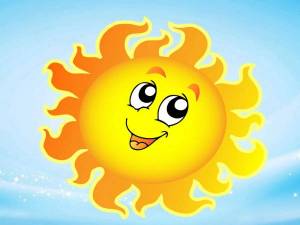 Раскраска солнышко для детей 4 5 лет #7 #505589