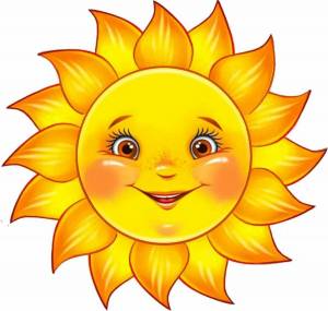 Раскраска солнышко картинка для детей #2 #505657