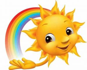 Раскраска солнышко картинка для детей #7 #505662