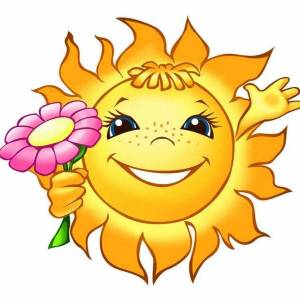 Раскраска солнышко картинка для детей #14 #505669