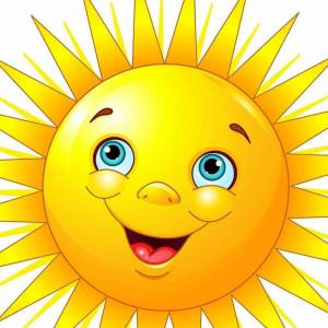 Раскраска солнышко картинка для детей #20 #505675