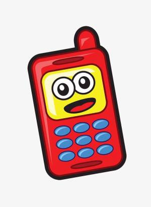 Раскраска сотовый телефон для детей #1 #507549