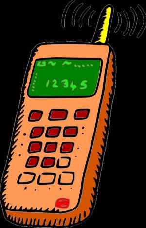 Раскраска сотовый телефон для детей #14 #507562