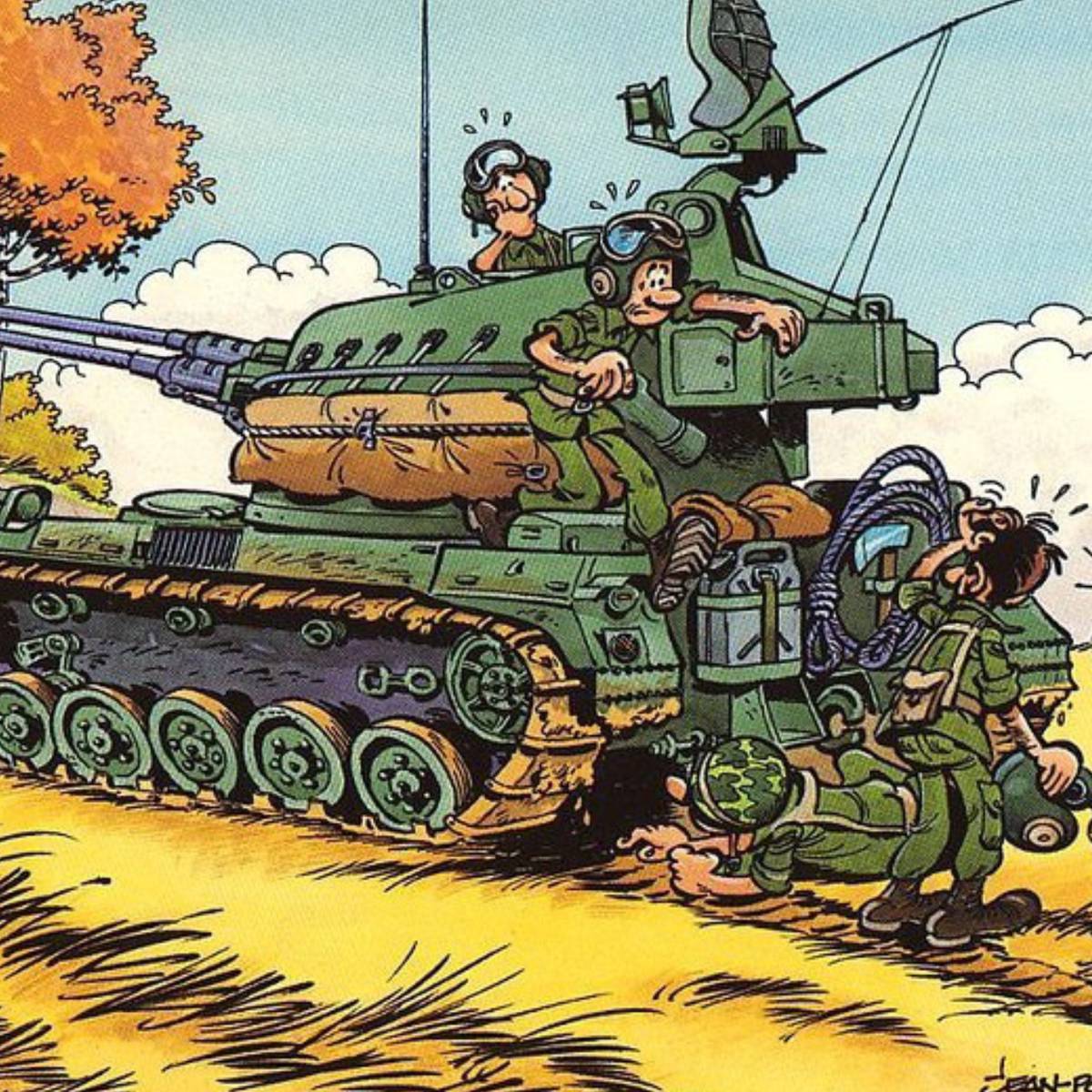 Солдат и танк #30