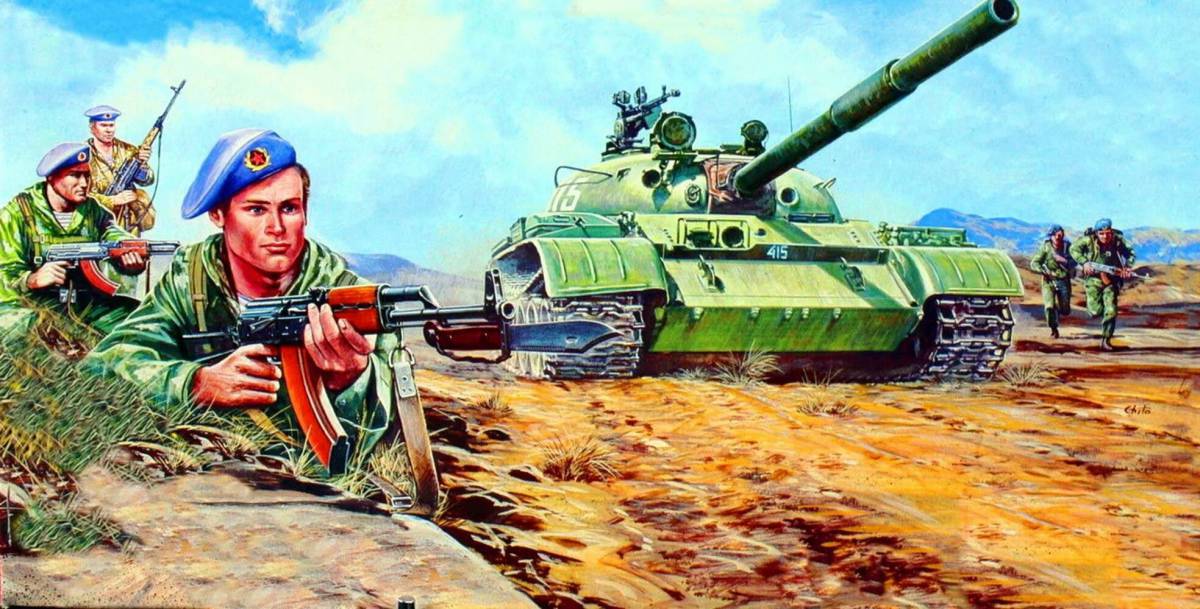 Солдат и танк #37