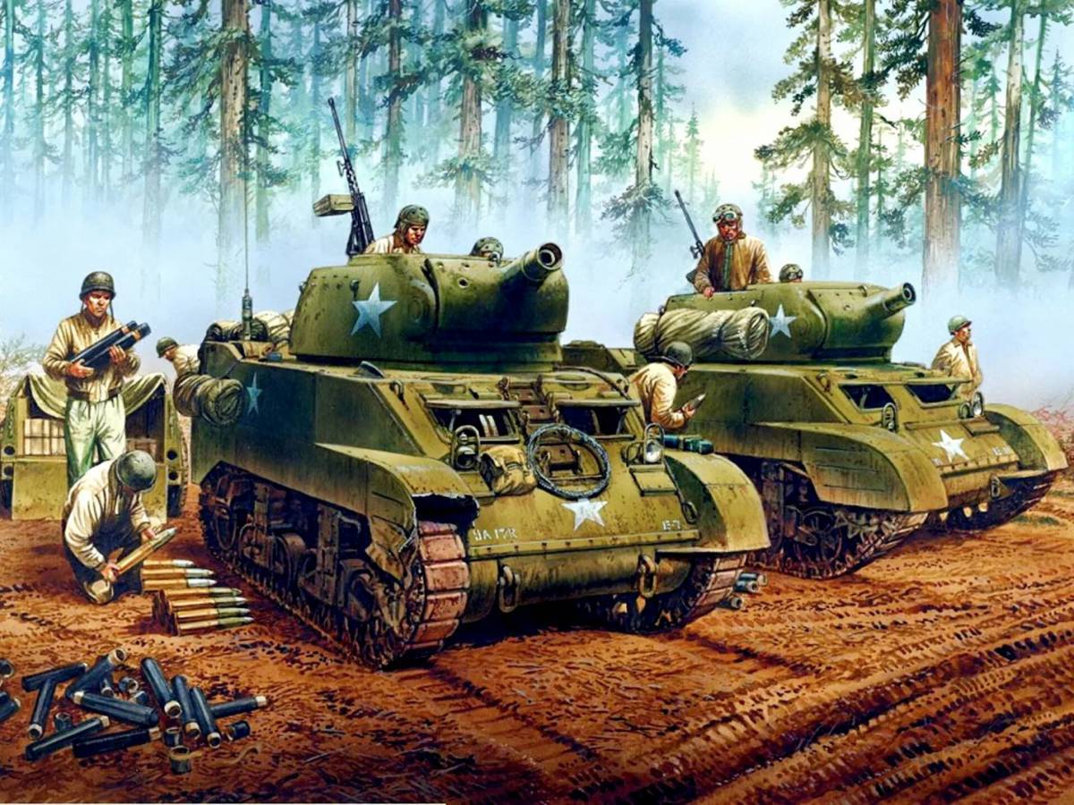 Солдат и танк #38