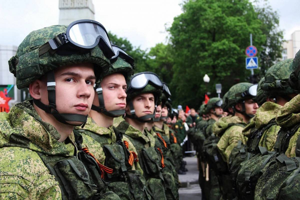 российские солдаты фото