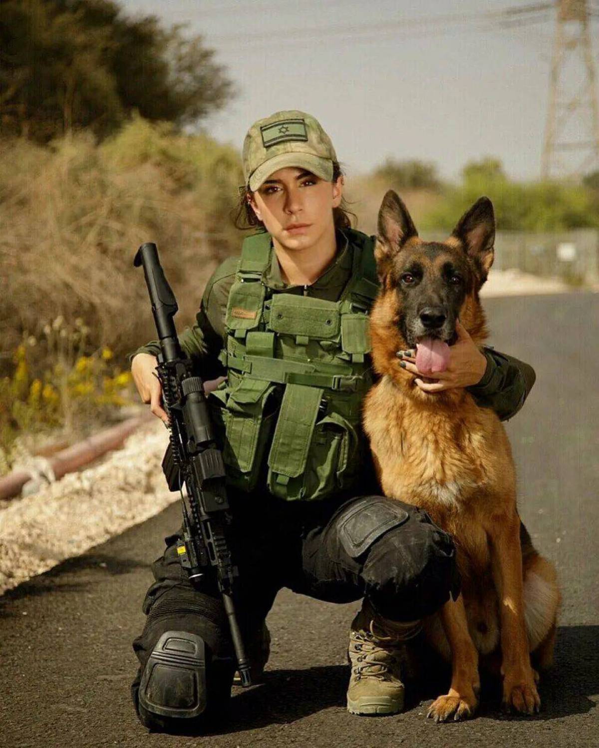 Солдат с собакой #14