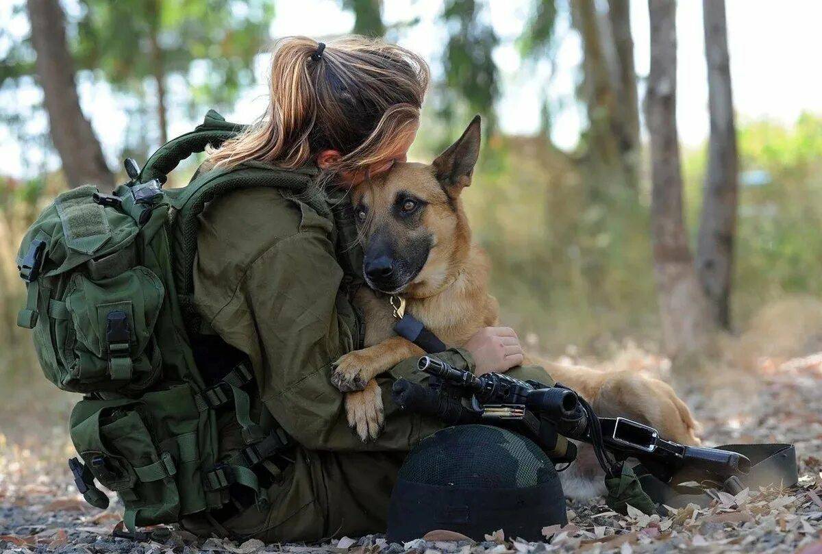 Солдат с собакой #26