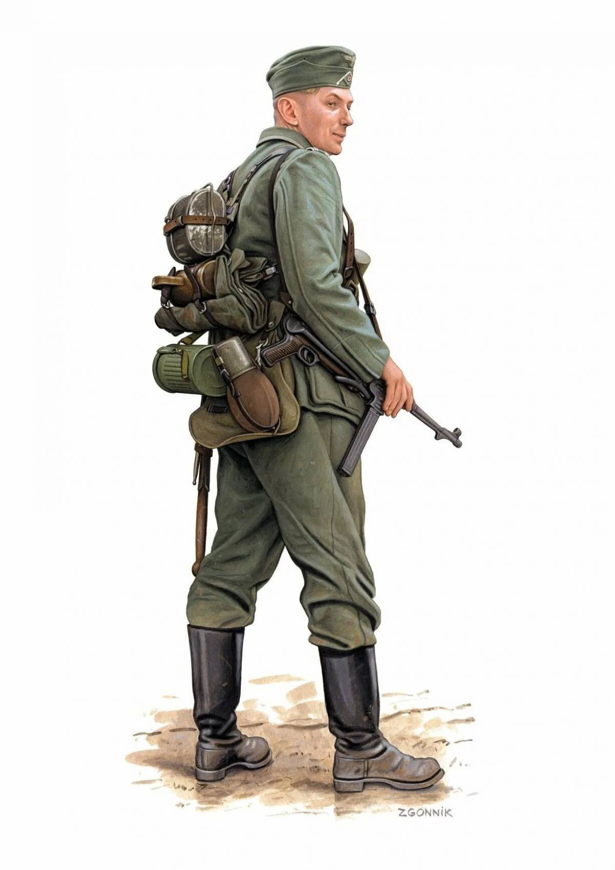 Солдат советский #12