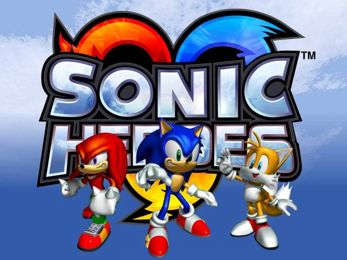 Игра соник. Sonic Heroes игра. Игра Sonic Heroes 2. Герои игры Sonic Sega. Обложки Sonic Heroes PC.