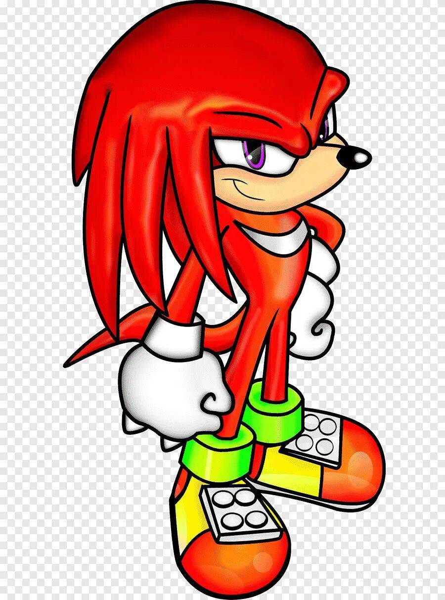 Knuckles the echidna. Ехидна НАКЛЗ. Соник красный НАКЛЗ. Ехидна НАКЛЗ И Соник. Красная ехидна НАКЛЗ.