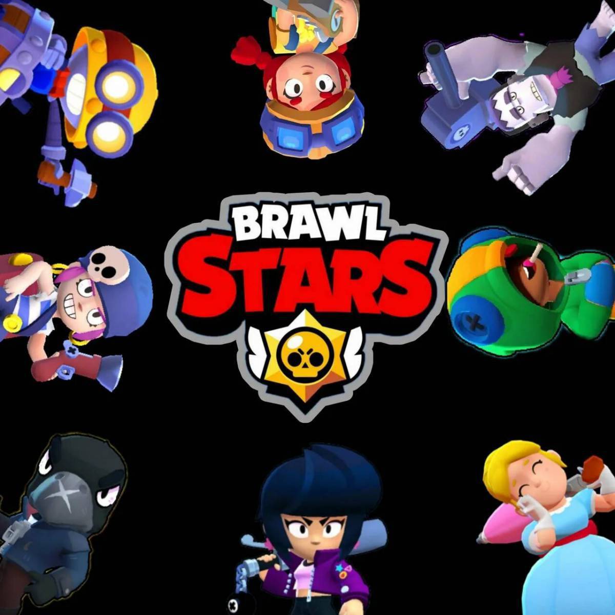 Рисунок надпись brawl stars