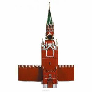 Раскраска спасская башня кремля #22 #508531