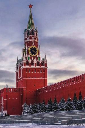 Раскраска спасская башня кремля #25 #508534