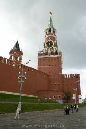 Раскраска спасская башня кремля #28 #508537