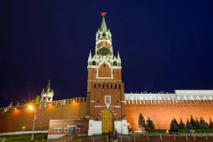 Раскраска спасская башня кремля #33 #508542