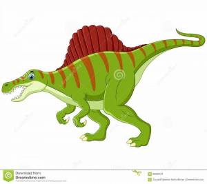 Раскраска спинозавр для детей #34 #508698