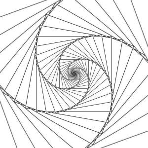 Раскраска спираль импровизация #20 #508870