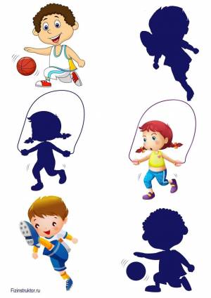 Раскраска спорт для детей 3 4 лет #11 #509710