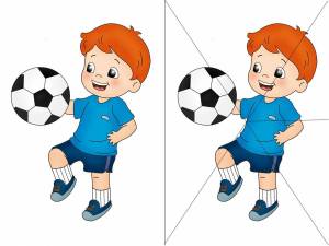 Раскраска спорт для детей 3 4 лет #13 #509712