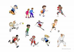 Раскраска спорт для детей 3 4 лет #26 #509725