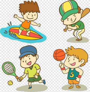 Раскраска спорт для детей 3 4 лет #33 #509732