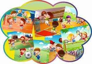 Раскраска спортивные для детей в детском саду #37 #509911