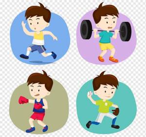 Раскраска спортсмены для детей #8 #510028