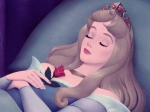 Раскраска спящая красавица для детей #2 #510189