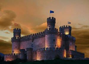 Раскраска средневековый замок #3 #510268