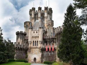 Раскраска средневековый замок #34 #510299