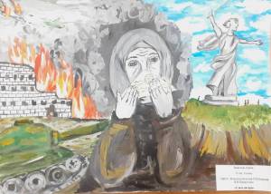 Раскраска сталинградская битва глазами детей #13 #510674