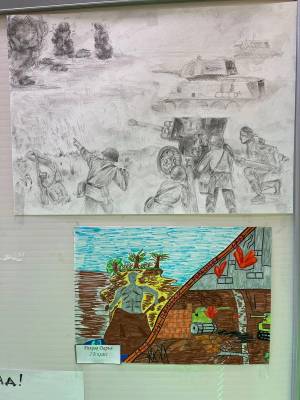 Раскраска сталинградская битва глазами детей #29 #510690