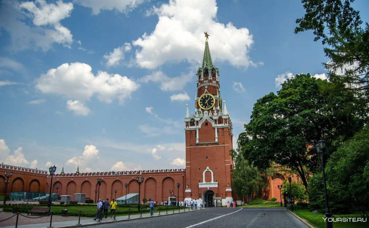 Спасская башня кремля #9