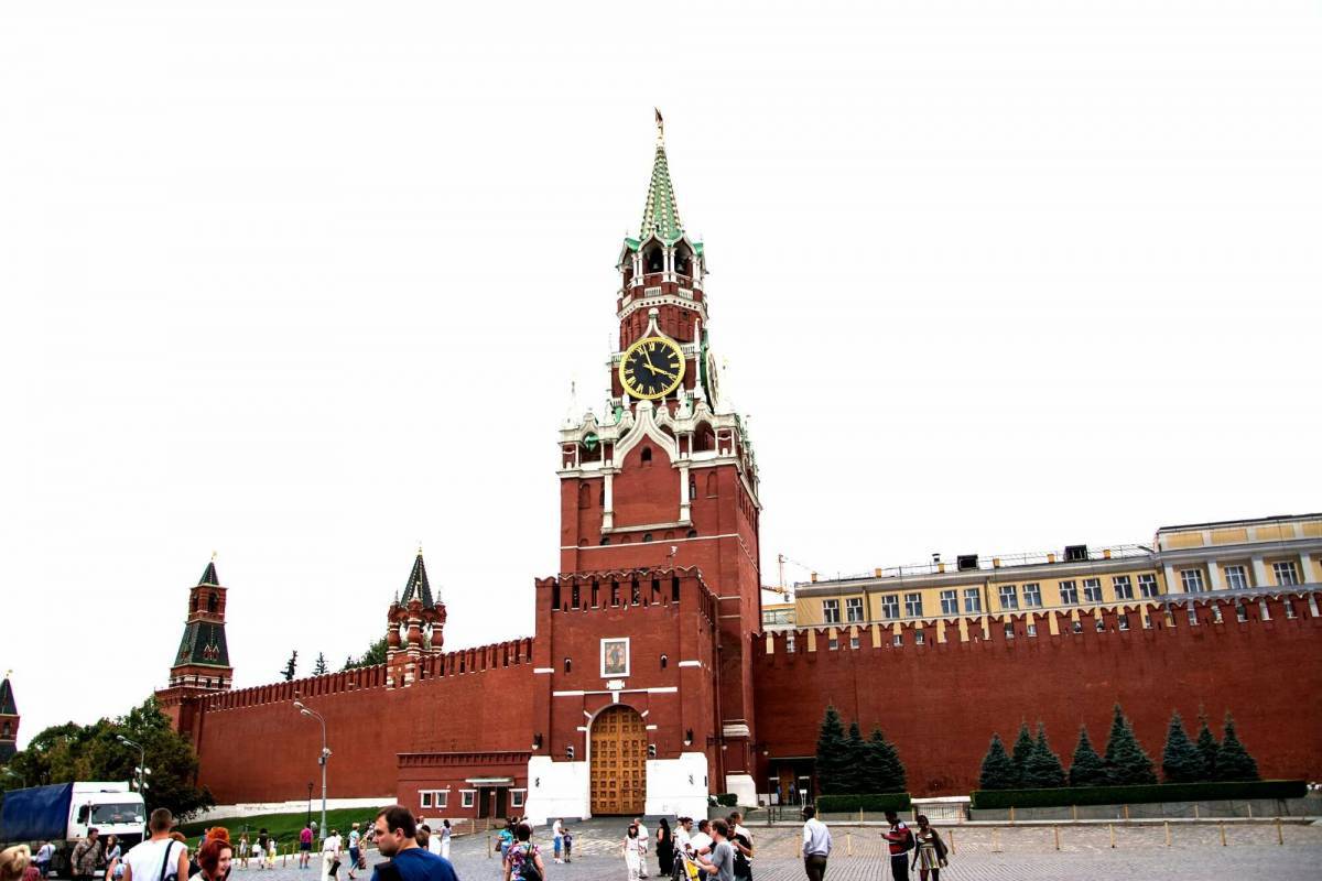 Спасская башня кремля #15