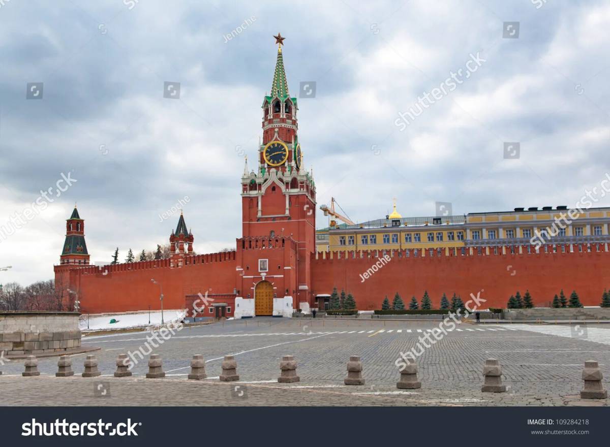 Спасская башня кремля #26