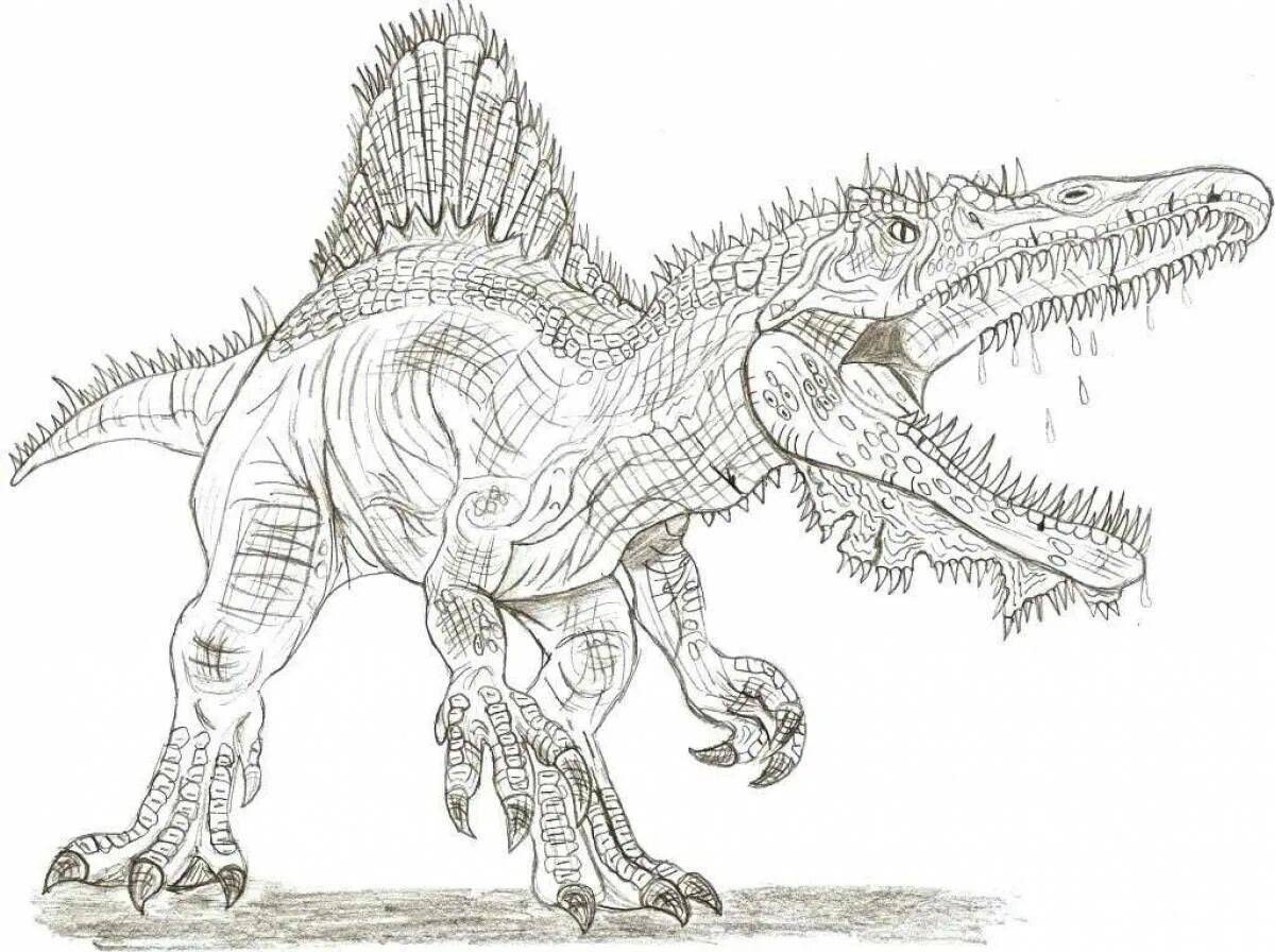 Спинозавр для детей #17